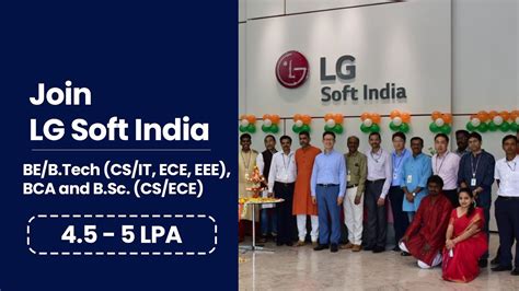 lg soft india testing jobs|lg soft jobs.